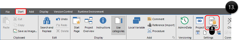 Adjust settings for ECU communication (1)
